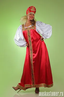 Русские народные костюмы женские | Прокат костюмов МосКостюмер