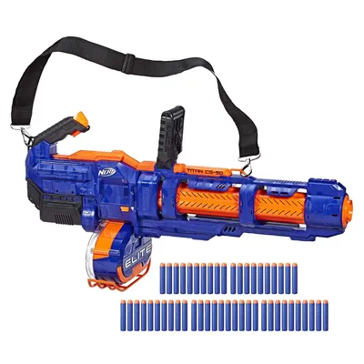 Бластер Nerf Elite Titan CS-50 (E2865) | Нерф Титан