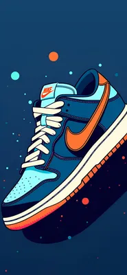 Nike SB Dunk Pro Blue Wallpaper - Nike Aesthetic Wallpaper iPhone