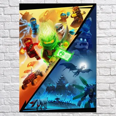 Ниндзяго (Ninjago) вафельная картинка (ID#1676936609), цена: 45 ₴, купить  на Prom.ua