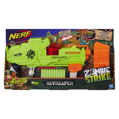 Nerf Zombie Strike Hammershot Blaster toy gun
