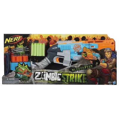 Nerf Zombie Strike Doominator Unboxing and Review - YouTube