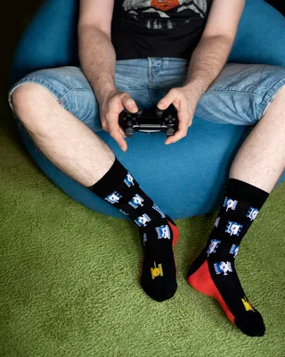 Короткие носки unisex St. Friday Socks \"Ангел-вредитель\" short23-1381-23/02/03  купите в «НосМаг»