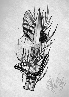 Нож бабочка с кольцом. Купить в Краснодаре, в Ростове на Дону, в Крыму, в  Сочи. Цена, фото