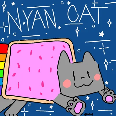 New Year's Nyan Cat - Nyan Cat (Official) | OpenSea