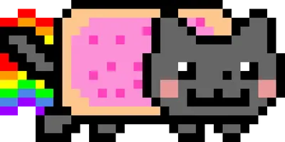 Nyan Cat Pixel art\" Photographic Print for Sale by Jaade Santos Ferreira |  Redbubble