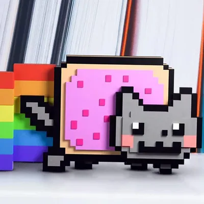 A quantum version of the iconic nyan cat