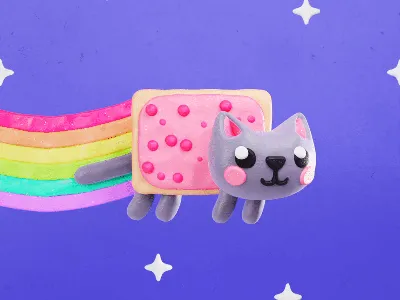 Evolution of Nyan Cat to Mfpurrs to Prowling Purrs | by Ron Hale |  Coinscription | Medium