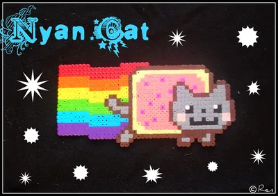 Nyan cat meme' Poster, picture, metal print, paint by Meme Daily | Displate