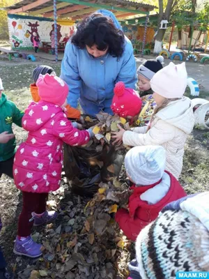 Труд детей в природе | МБДОУ ДС \"Калинка\" г.Волгодонска