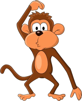 Симпатичные мультяшные обезьянки | Премиум PSD Файл