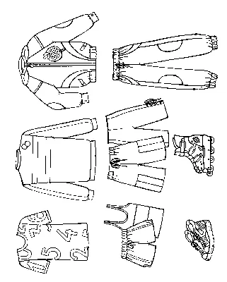 Иллюстрация 4 из 4 для Одежда. Раскраска для детей 2-4 лет | Лабиринт -  книги. Источник: