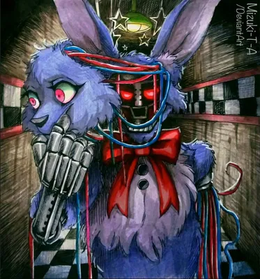 Eu que fiz o toy Bonnie que foi roubado pro old Bonnie | Five Nights at  Freddys PT/BR Amino