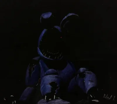 Old bonnie art work : r/fivenightsatfreddys