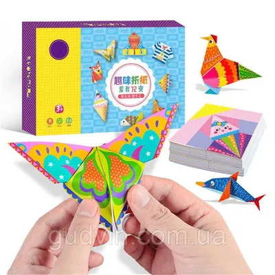 📄+🐦 бумажная птица Оригами, Оригами…» — создано в Шедевруме