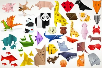 Оригами для детей набор 72 шт., оригами из бумаги схемы, набор для  творчества 3+ (ID#1498612782), цена: 589.88 ₴, купить на Prom.ua