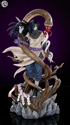 Orochimaru Naruto Shippuden 3D Anime Lenticular Motion Sticker | eBay