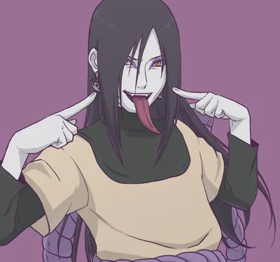 OBJ file Orochimaru \"Naruto Uzumaki\" Textured RIgged 🎨・Model to download  and 3D print・Cults