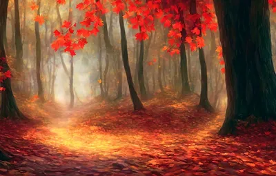 Осенний лес в Северной Каролине / лес :: фото :: Осень :: пейзаж :: Природа  (красивые фото природы: моря, озера, леса) / смешные картинки и другие  приколы: комиксы, гиф анимация, видео, лучший интеллектуальный юмор.
