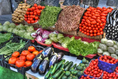 Много овощей и фруктов картинка - 73 фото