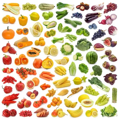Радужная палитра здоровья: овощи и фрукты
