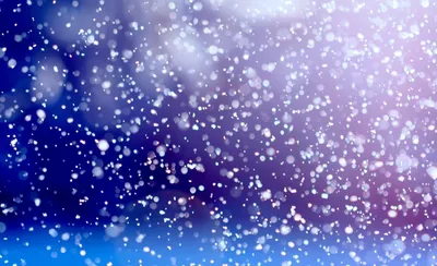 Падающий снег - красивые фото