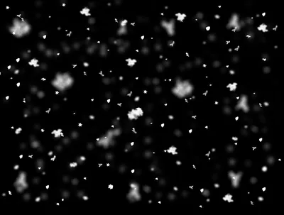 Макроснимок Падающего Снега С Размытыми Голыми Деревьями На Заднем Плане —  стоковые фотографии и другие картинки Без людей - iStock