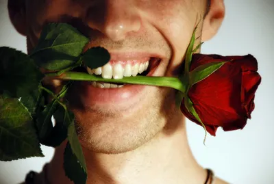 Азиатский парень с красными розами в ретро стиле Стоковое Фото -  изображение насчитывающей людск, случай: 47947482