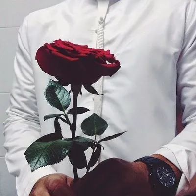 Мужчина с розами - 80 фото