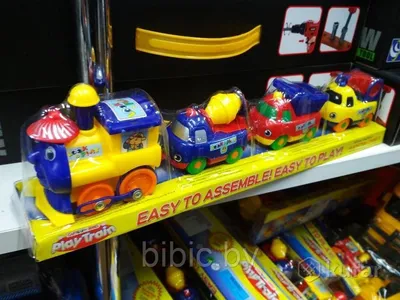 Детский паровозик с вагончиками (ID#117409068), цена: 18 руб., купить на  Deal.by