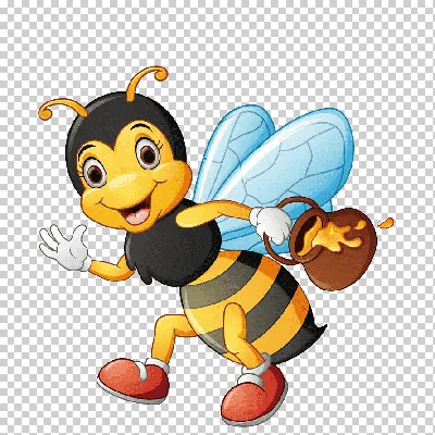 Пчелы Цветы Мультфильм Медоносных - Бесплатное изображение на Pixabay -  Pixabay
