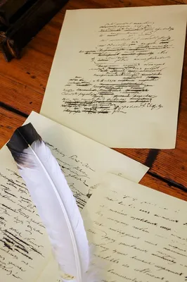 Чернильница и перо - инструменты для письма» — создано в Шедевруме