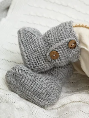 Вязание пинетки для новорожденных очень теплые и мягкие (ID#1711310577),  цена: 150 ₴, купить на Prom.ua