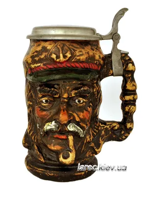 Старая немецкая коллекционная кружка для пива капитан с трубкой моряк |  Интернет-магазин подарков Ларец