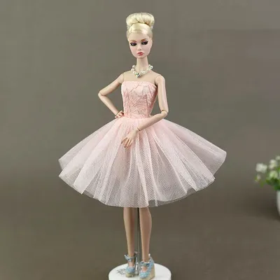 Аксессуары для кукол сексуальное модное платье для куклы Барби костюм с  открытыми плечами платья кружевное газовое платье Одежда для куклы подарок  детская игрушка | AliExpress