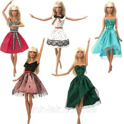 Очень простое платье для куклы Барби - YouTube
