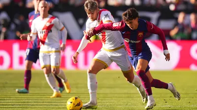 Барселона» не смогла обыграть «Райо Вальекано» в матче чемпионата Испании  по футболу