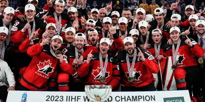 Сборная Канады выиграла ЧМ по хоккею и стала рекордсменом по количеству  титулов