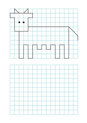 Графический диктант \"Животные\" по клеточкам (распечатать бесплатно) | для  дошкольников и школьников - Задания для детей: дошкольников и младшей школы