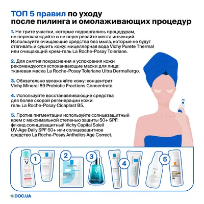 Как ухаживать за кожей после эстетических процедур | doc.ua