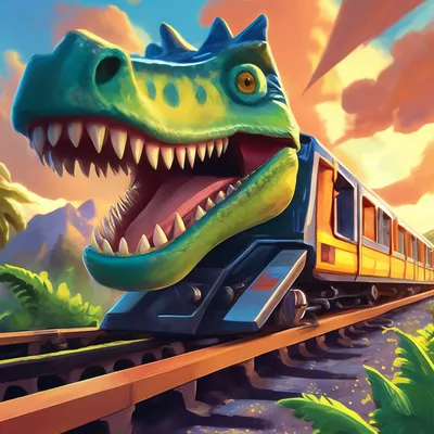 Поезд динозавров\" (Dinosaur Train)