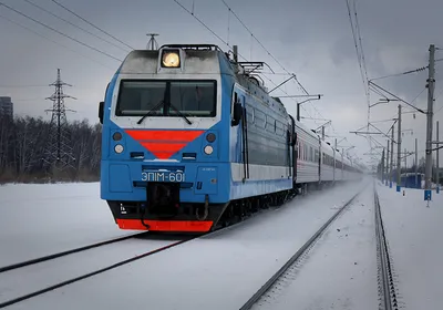 Фото Локомотив Поезда 1920x1080