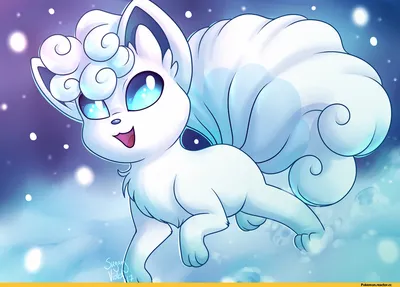 Alola Vulpix (Alolan Vulpix) :: Vulpix :: Pokedex :: Pokemon Characters ::  Pokémon Art :: Pokémon (Покемоны) :: sugaryviolet :: фэндомы / картинки,  гифки, прикольные комиксы, интересные статьи по теме.