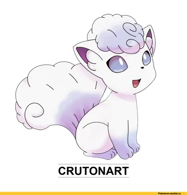 Alola Vulpix (Alolan Vulpix) :: Vulpix :: Pokedex :: Pokemon Characters ::  Pokémon Art :: Pokémon (Покемоны) :: CrutonArt :: фэндомы / картинки,  гифки, прикольные комиксы, интересные статьи по теме.