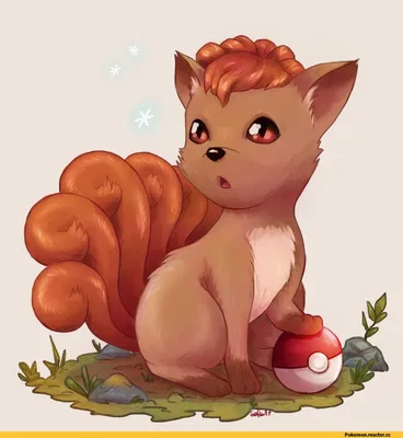 Vulpix :: Pokémon Art :: Pokémon (Покемоны) :: фэндомы / картинки, гифки,  прикольные комиксы, интересные статьи по теме.