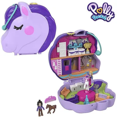 Набор Polly Pocket Удивительный мир ракушка кукла поли покет (GKJ63/GNH11)  (ID#1847762892), цена: 1290 ₴, купить на Prom.ua