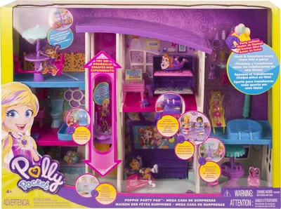 Polly Pocket Комплект за игра Светът на Поли Конно шоу FRY35 - Детски  играчки от igra4kite.com