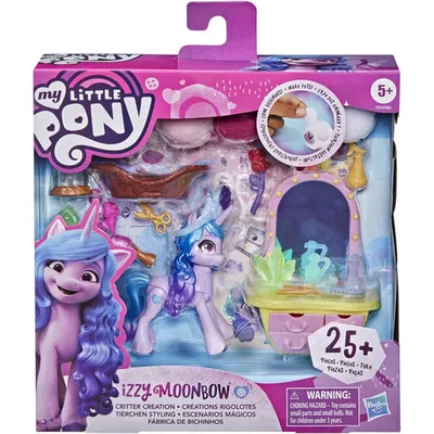 Отзывы о игровой набор Hasbro My Little Pony Пони фильм Сияющие Сцены Иззи  F29355X0 - отзывы покупателей на Мегамаркет | игровые наборы и фигурки  348140 - 600005061210