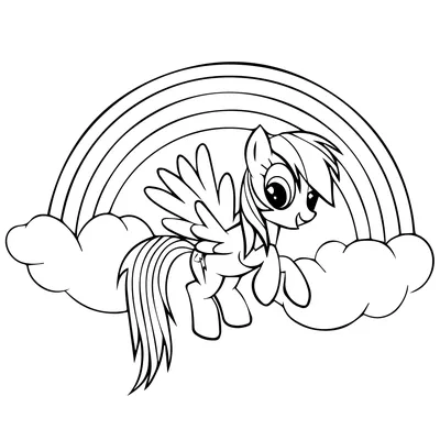 Набор My Little Pony Пони-подружки Радуга Дэш C1140EU40 купить по цене 2090  ₸ в интернет-магазине Детский мир