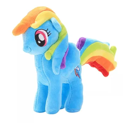 My Little Pony Rainbow Dash Май литтл пони Радуга глиттер фигурка